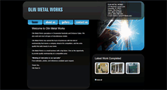Desktop Screenshot of olinmetalworks.com